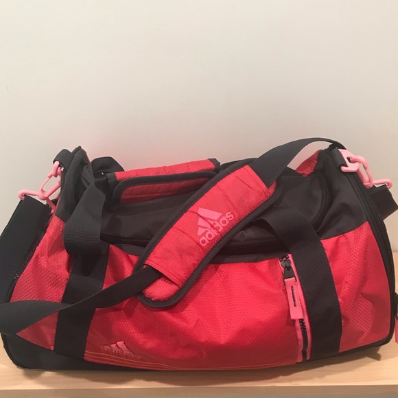 adidas Bags Adidas Hot Pink Duffel Bag Poshmark